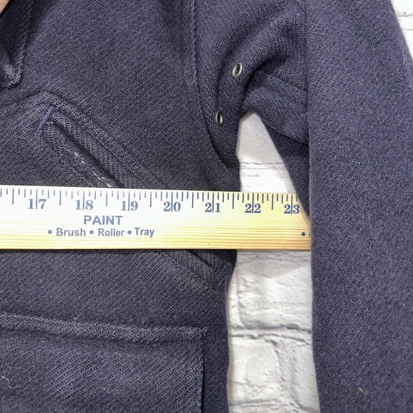 Polo Ralph Lauren Jacket Adult Medium Blue Mens Wool Pockets Casual - Picture 14 of 16